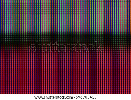 Red,White and Grey  Abstract Striped Pattern Background,
Macro Photography of  Television Screen
