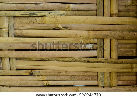 Bamboo background weave,Bamboo wooden texture for background