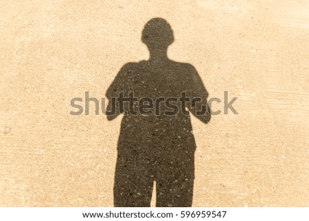 shadow men on the floor