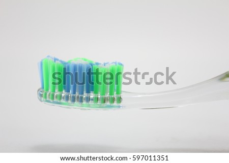 Convert teeth on a white background.