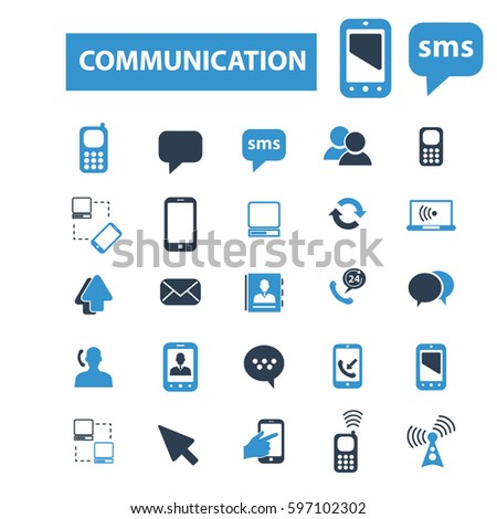 communication icons
