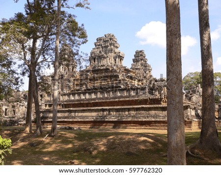 Ancient Khmer castle In cambodia