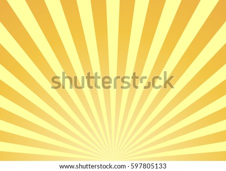 Abstract yellow sun rays background Royalty-Free Stock Photo #597805133