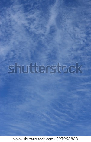 Sky with clouds which can be used for simple backgrounds