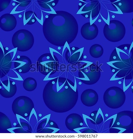 Endless abstract pattern. Background texture.  Vector illustration.