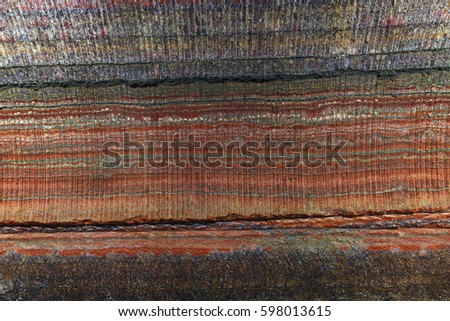 Underground multicolor background fragment of wall in potassium and sodium salts