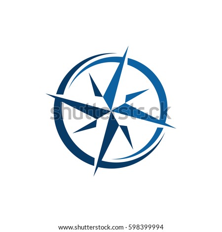 Compass logo template