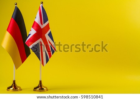 Germany and England flag
