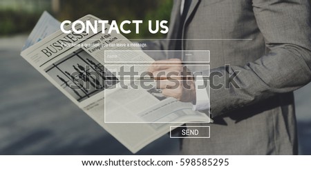 Contact Us Blank Form Banner Online
