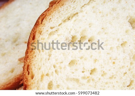 Bread texture. Bread pattern as background.