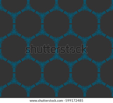 Abstract repeat backdrop. Design for prints, textile, decor, fabric. Vector monochrome seamless pattern