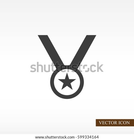 Award vector  icon
