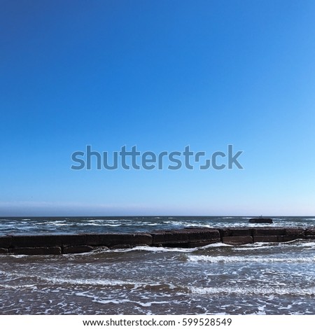 Kinfolk, seaside, before storm, Storm sea, beautiful seascape