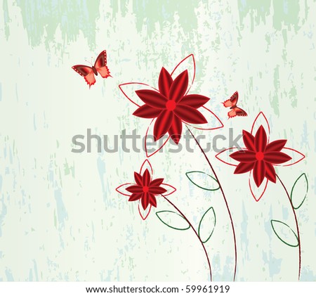 Flower floral background