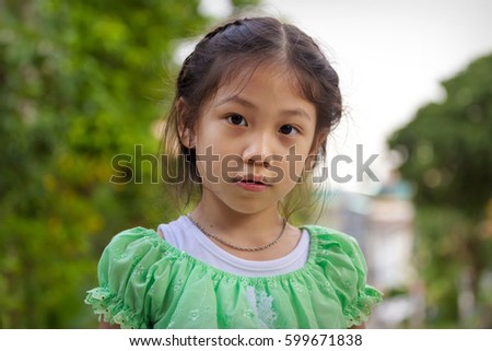 asian little girl