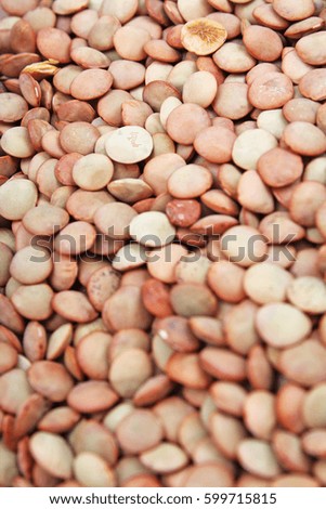 
Eating lentil texture. Lentils pattern as background. 
Studio food photo texture photography.
