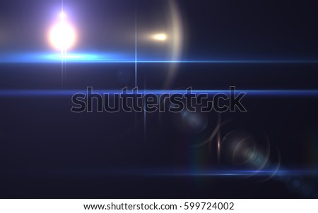 Abstract background lighting flare

