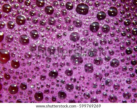Abstract purple background. Texture of the balloon, bubbles, colorful fantastic landscape