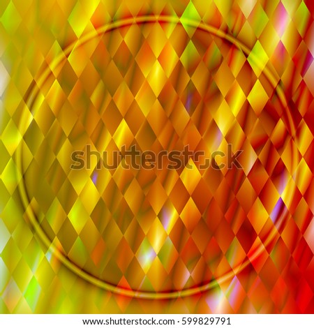 Background abstract for design. Vector illustration. Colorful mosaic banner. Pattern seamless geometric with decorative elements. Print on textile.