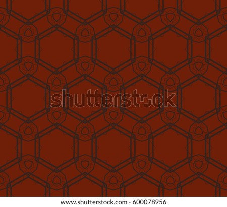 Modern geometric seamless pattern. For design, page fill, wallpaper. Vector illustration