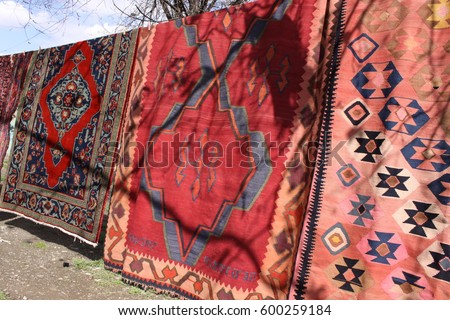 Armenia. Yerevan. Vernissage. Carpets