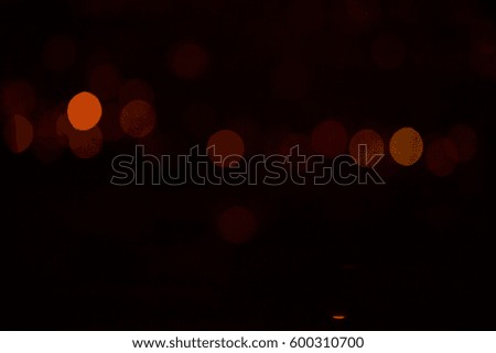 blur lights in black backround