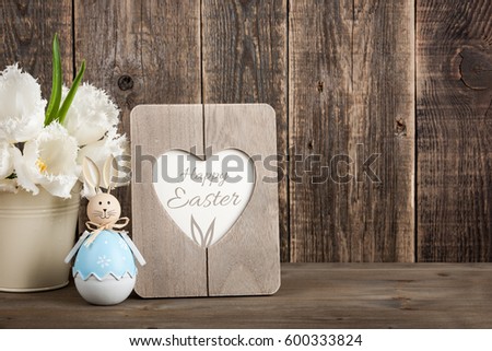 Easter decoration card