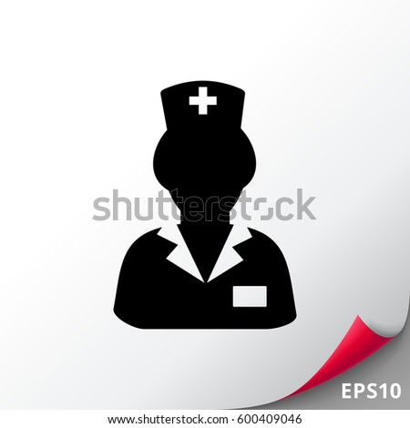 Nurse in Uniform Icon
