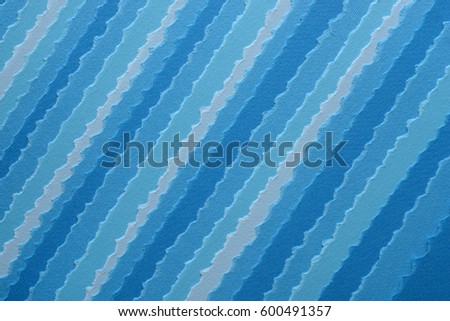 Abstract blue stripes paper background. High quality paper texture in a high resolution. Sea waves abstract.