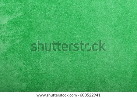 High Resolution Leather Texture: Green Suede
