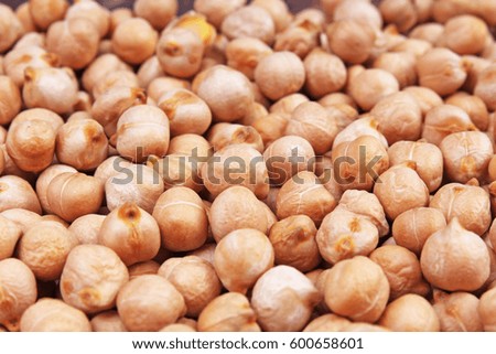 Chickpeas chick pea texture background.