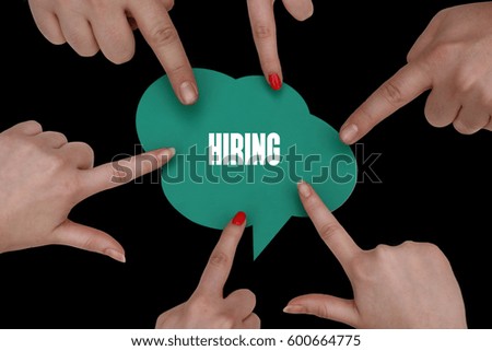 Hiring, Business Concept