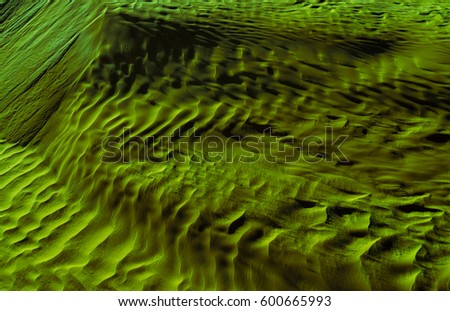 African yellow-green Desert Texture, Wallpaper and Background