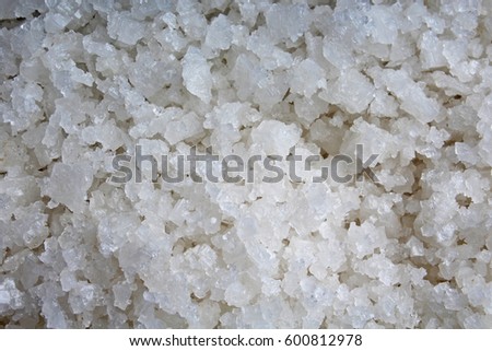 Salt texture.