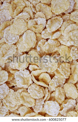 Cornflakes texture.