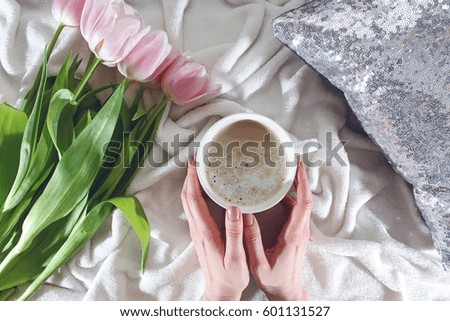 Spring morning coffee