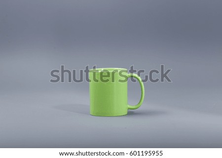Souvenir products for thermal transfer of images. Cups.