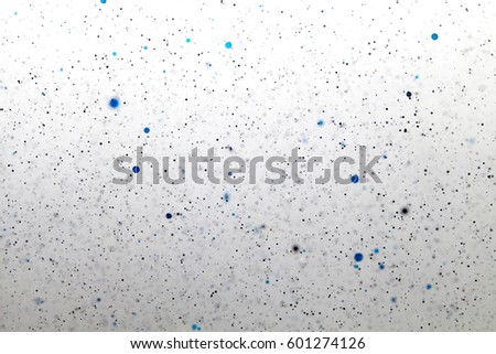 Multi colour Fancy Dream Cloud of ink under with White background,Ink swirling in water,Colorful ink in water abstraction