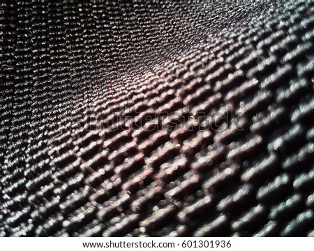 Texture black fabric
