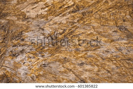 The surface of roughly processed wood close-up. The abstract pattern of marks cutting the joiner's tool on the surface of the board. Grunge old weathered wood surface.