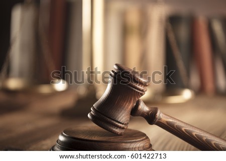 mallet of the judge
