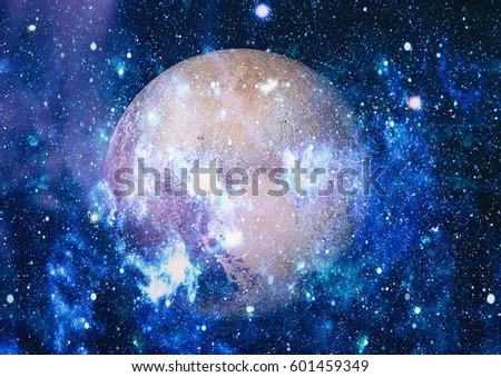 stars and galaxies in outer space showing the beauty of space exploration. Elements furnished by NASA
