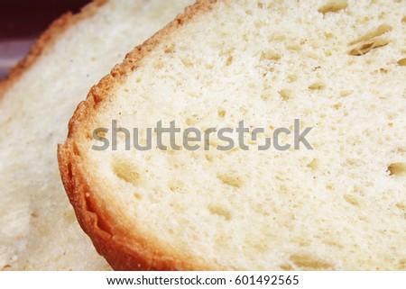 Bread texture. Bread pattern as background.