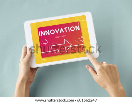 Innovation Modern Technology Development Word