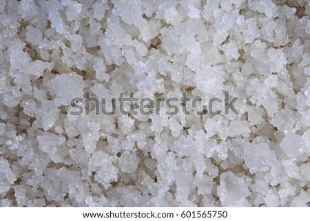 Salt texture.