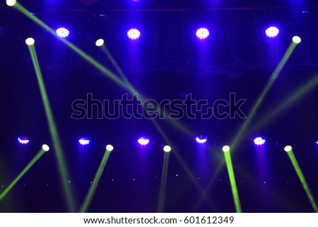 stage lighting effect
