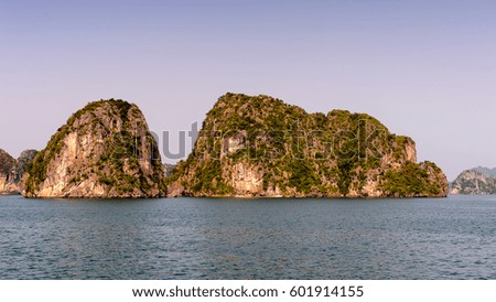 Halong bay, Vietnam. UNESCO World Heritage