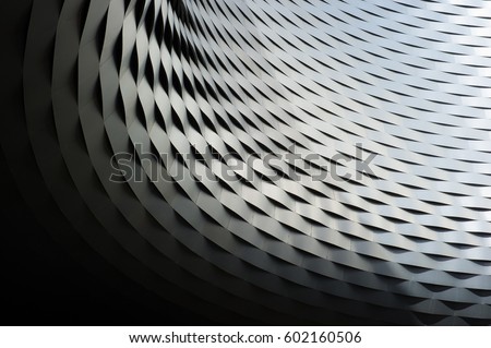 view of a abstract silver structure background 