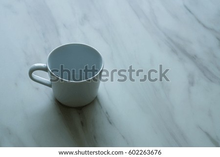 coffee cup on marble
