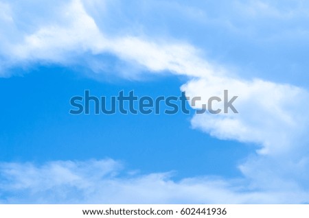 Blue sky and white clouds,Texture pattern background sky.